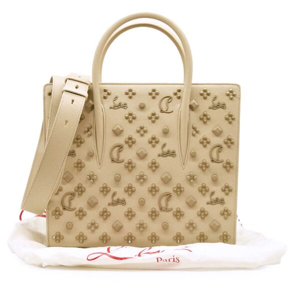 Christian Louboutin Women's Natural Leather Tote Handbag
